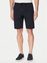 BOSS Szorty materiałowe 50562365 Granatowy Regular Fit. Niebieskie szorty Boss, m, bez wzorów, z materiału. Za 549.99 zł.