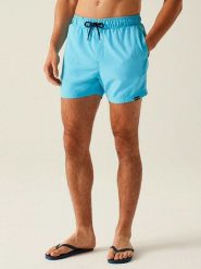 Regatta Szorty kąpielowe "Mawson" w kolorze błękitnym rozmiar: 3XL. Niebieskie kąpielówki Regatta, xl, bez wzorów, z materiału. Za 61.89 zł.