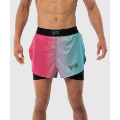 Krótki 2 w 1 Metal Boxe Miami Vice. Szorty METAL BOXE, bez wzorów, sportowe. Za 237.50 zł.