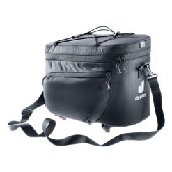 Torba na bagażnik rowerowy Deuter Rack Bag 10 KF. Czarne torby na ramię Deuter, bez wzorów, z poliamidu, na ramię, bez dodatków. Za 479.99 zł.