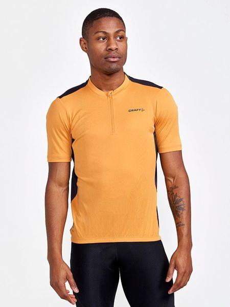 Craft Koszulka kolarska "Core Offroad" w kolorze pomarańczowo-antracytowym rozmiar: 4XL. Czarne t-shirty sportowe Craft, bez wzorów, z materiału, bez ramiączek, rowerowe. Za 109.95 zł.