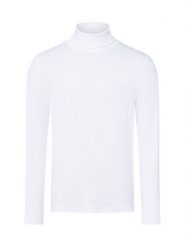 GRAAF Męska koszula z długim rękawem Mężczyźni Bawełna biały jednolity, M. Białe koszule GRAAF, m, bez wzorów, z bawełny, bez kołnierzyka, bez ramiączek. Za 149.95 zł.