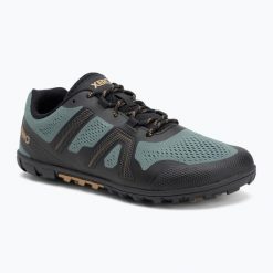 Buty berefoot męskie Xero Shoes Mesa Trail II. Zielone buty trekkingowe XERO SHOES, bez wzorów, bez zapięcia, trekkingowe. Za 529.99 zł.