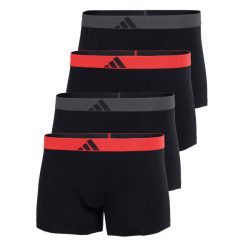 Bokserki Active Flex Cotton Body 4 pak. Szare bokserki Adidas, m, bez wzorów, z bawełny. Za 259.00 zł.