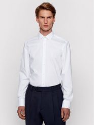 Boss Koszula Jesse 50451092 Biały Slim Fit. Białe koszule Boss, m, bez wzorów, z bawełny, bez kołnierzyka, bez ramiączek. Za 609.99 zł.