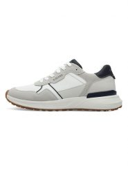 S.Oliver Sneakersy w kolorze szaro-białym rozmiar: 46. Białe buty sportowe casual S.Oliver, bez wzorów, bez zapięcia. Za 114.71 zł.