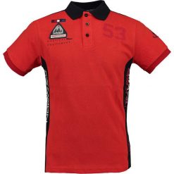 Koszulka polo w kolorze czerwonym. Koszulki polo sportowe marki Geographical Norway Men. W wyprzedaży za 90.95 zł.