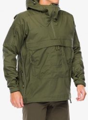 Kurtka bushcraft męska Helikon-Tex Tracer Anorak Jacket. Zielone kurtki Helikon-Tex, m, z aplikacjami, bez kaptura. Za 472.99 zł.