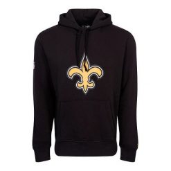 Bluza z kapturem New Orleans Saints NFL. Czarne bluzy New Era, m, bez wzorów, z kapturem. Za 294.50 zł.