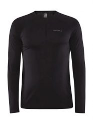Craft Active Cool Intensity LS M – lekka termoaktywna koszulka z długim rękawem. Czarne bielizna termoaktywna Craft, m, bez wzorów, z materiału, bez ramiączek, na fitness i siłownię. Za 274.10 zł.