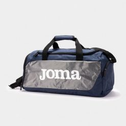 Torba sportowa Joma Indoor granatowa. Niebieskie torby na ramię Joma, bez wzorów, z materiału, na ramię, duże, bez dodatków. Za 99.99 zł.