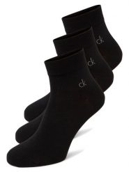 Calvin Klein Skarpety w 3-paku Mężczyźni Bawełna czarny jednolity, 39-42. Czarne skarpety CALVIN KLEIN, bez wzorów, z bawełny. Za 74.95 zł.