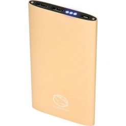 Powerbank MANTA MPB910G 10000 mAh Złoty. Żółte powerbanki MANTA. Za 89.90 zł.