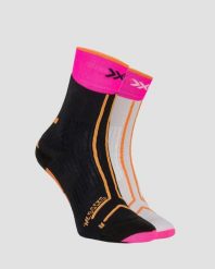 Skarpety trailowe X-Socks Trailrun Terraskin Expert Crew. Brązowe skarpety X-Socks, bez wzorów, z materiału. Za 102.00 zł.