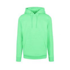Gruba bluza z kapturem Build Your Brand. Niebieskie bluzy z kapturem BUILD YOUR BRAND, s, bez wzorów, z bawełny, z kapturem. Za 184.50 zł.