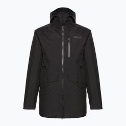 Kurtka przeciwdeszczowa męska Marmot Oslo GORE-TEX. Czarne kurtki Marmot, m, bez wzorów, z gore-texu, bez kaptura. Za 1,639.00 zł.