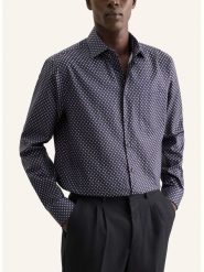 Seidensticker Koszula w kolorze granatowo-białym rozmiar: 42. Niebieskie koszule Seidensticker, bez wzorów, z bawełny, bez kołnierzyka, bez ramiączek. Za 113.10 zł.