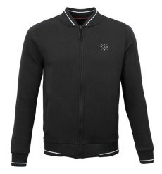 Bluza Czarna z Kieszonkami, Bomberka, Bejsbolówka, Męska -PAKO JEANS. Czarne bluzy Pako Jeans, m, bez wzorów, z bawełny, bez kaptura. Za 189.00 zł.