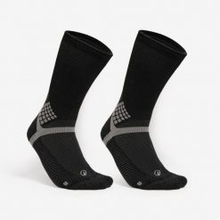 Skarpety turystyczne Quechua Hike 500 długie x 2 pary. Skarpety QUECHUA, bez wzorów, z elastanu. Za 79.99 zł.