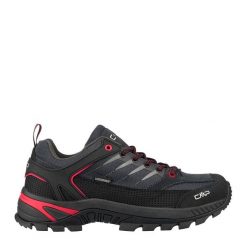 Buty trekkingowe męskie CMP RIGEL 2.0 LOW skóra wodoodporne. Czerwone buty trekkingowe CMP, bez wzorów, ze skóry, bez zapięcia. Za 449.99 zł.