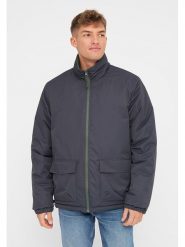 Derbe Dwustronna kurtka przeciwdeszczowa w kolorze oliwkowo-granatowym rozmiar: XL. Zielone kurtki outdoor i hardshell Derbe, s, bez wzorów, bez kaptura. Za 533.45 zł.
