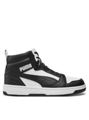 Puma Sneakersy Rebound v6 392326 31 Biały. Białe buty sportowe casual Puma, bez wzorów, ze skóry, bez zapięcia. Za 179.99 zł.
