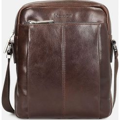 Brązowa torba męska. Torby na ramię marki Kazar. Za 549.00 zł.