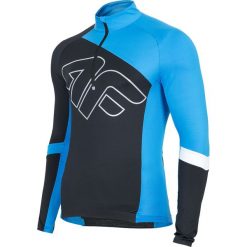 Koszulka rowerowa męska RKM155 - głęboka czerń. Bluzki z długim rękawem 4F. Za 129.99 zł.
