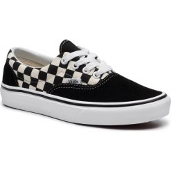 Tenisówki VANS - Era VN0A38FRP0S1M (Primary Check) Blk/White. Czarne trampki Vans, m, bez wzorów, bez zapięcia. W wyprzedaży za 179.00 zł.