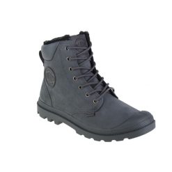 Buty sportowe Sneakersy męskie, Palladium Pampa Sport Cuff WPS. Szare buty sportowe casual Palladium, bez wzorów, z materiału, za kostkę, bez zapięcia. Za 783.55 zł.