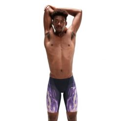 Strój pływacki startowy męski Speedo LZR Valor. Czarne odzież kompresyjna Speedo, l, bez wzorów, z lycry, do pływania. Za 981.94 zł.