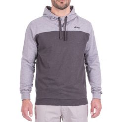 Bluza w kolorze szarym. Bluzy z kapturem marki Jeep, m, z kapturem. W wyprzedaży za 129.95 zł.