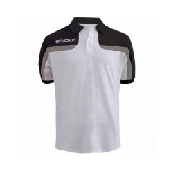 Koszulka Polo Męska Spring. Białe koszulki polo Givova, m, bez wzorów, bez kołnierzyka, bez ramiączek. Za 61.99 zł.