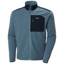 Kurtka polarowa Helly Hansen Daybreaker. Niebieskie kurtki Helly Hansen, bez wzorów, z polaru, bez kaptura. Za 401.50 zł.