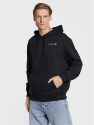 Skechers Bluza SKX Vantage MHD66 Czarny Regular Fit. Czarne bluzy Skechers, m, bez wzorów, z syntetyku, bez kaptura. Za 269.99 zł.