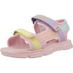 Sandały PABLOSKY 986270P Rose. Czerwone sandały PABLOSKY, z tkaniny, bez zapięcia. Za 179.99 zł.