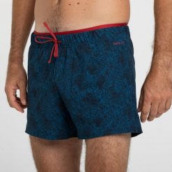 Szorty krótkie pływackie męskie Nabaiji 100 Tega. Zielone odzież kąpielowa NABAIJI, m, bez wzorów, z elastanu, sportowe. W wyprzedaży za 54.99 zł.