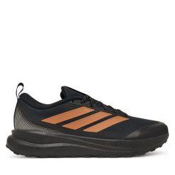 Buty do biegania adidas. Czarne buty do biegania Adidas, bez wzorów, bez zapięcia, do biegania. Za 259.99 zł.