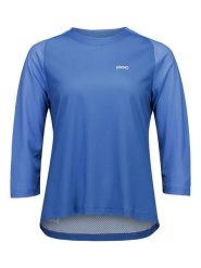 POC Koszulka kolarska "Motion Air" w kolorze niebieskim rozmiar: L. Niebieskie t-shirty sportowe POC, bez wzorów, z materiału, bez ramiączek, rowerowe. Za 176.08 zł.