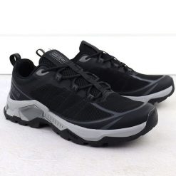 Półbuty sportowe męskie czarne Big Star RR174012. Czarne eleganckie półbuty BIG STAR, bez wzorów, z tkaniny, bez obcasa, bez zapięcia. Za 239.99 zł.