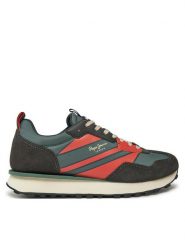 Pepe Jeans Sneakersy PMS60025 Zielony. Zielone buty sportowe casual Pepe Jeans, bez wzorów, z jeansu, bez zapięcia. Za 359.99 zł.