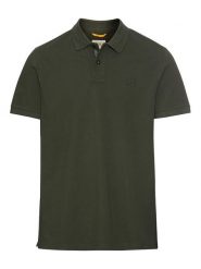 Camel Active Koszulka polo w kolorze ciemnozielonym rozmiar: XXL. Zielone koszulki polo sportowe Camel Active, xxl, bez wzorów, z bawełny, bez kołnierzyka, bez ramiączek. Za 114.17 zł.