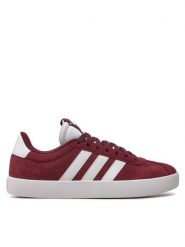Adidas Sneakersy Vl Court 3.0 IF4457 Bordowy. Czerwone buty sportowe casual Adidas, bez wzorów, ze skóry, bez zapięcia. Za 229.99 zł.