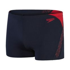 Bokserki kąpielowe męskie Speedo Hyper Boom Splice. Czerwone kąpielówki Speedo, m, bez wzorów, z lycry. Za 84.99 zł.