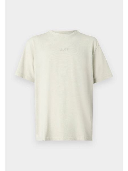 Hugo Boss Fashion Koszulka w kolorze kremowym rozmiar: S. Brązowe bezrękawniki Hugo Boss Fashion, s, bez wzorów, z bawełny, bez kołnierzyka, bez ramiączek. Za 140.53 zł.