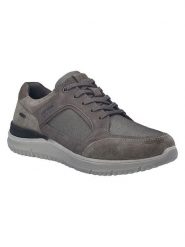 Josef Seibel Skórzane sneakersy w kolorze szarym rozmiar: 41. Szare buty sportowe casual Josef Seibel, bez wzorów, bez zapięcia. Za 164.95 zł.