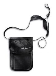 Saszetka Tatonka Skin Neck Pouch. Czarne torby na ramię Tatonka, bez wzorów, z nylonu, bez dodatków. Za 79.19 zł.