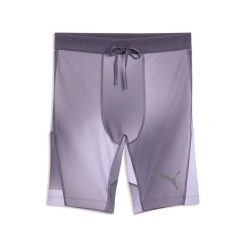 Spodnie Puma M Lightspeed 8 Aop Half Tight Dorośli. Niebieskie odzież kompresyjna Puma, m, bez wzorów, z elastanu, do biegania. Za 386.99 zł.