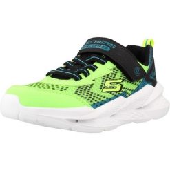 Buty SKECHERS SKECHERS METEOR LIGHTS Zielony. Zielone buty turystyczne Skechers, bez wzorów, z materiału, bez zapięcia, na fitness i siłownię. Za 159.99 zł.
