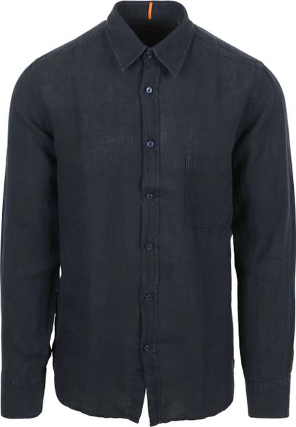 Koszula męska BOSS Relegant_6_M BLU (50537381-404). Niebieskie koszule Boss, m, bez wzorów, bez kołnierzyka, bez ramiączek. Za 339.00 zł.